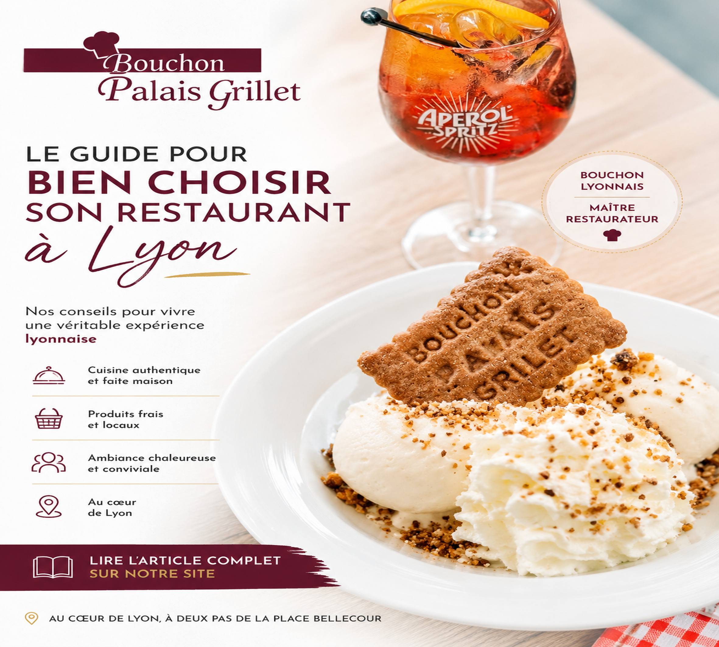 Le guide pour bien choisir son restaurant à Lyon